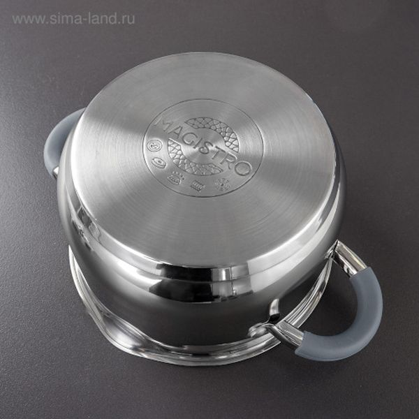 Кастрюля Magistro 4501333 Tefida 4,6л + крышка-дуршлаг