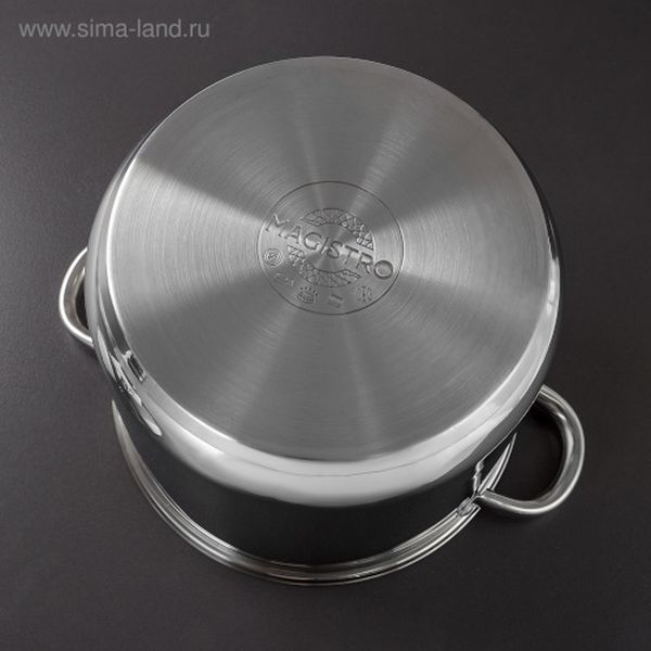 Кастрюля Magistro 4501339 Grande 8,9л + крышка