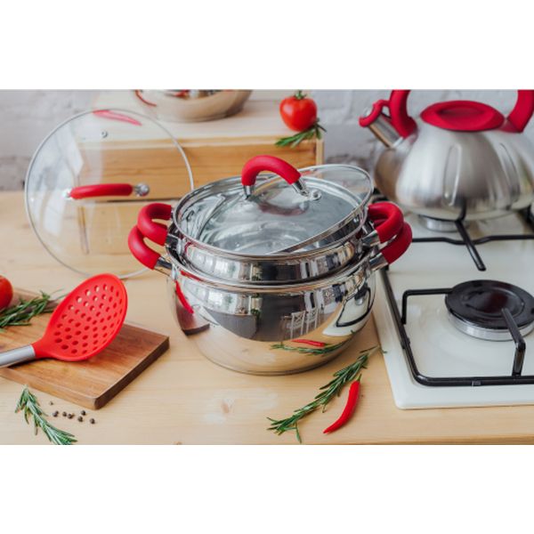 Кастрюля Доляна 4097381 Вернер 2,5л + крышка