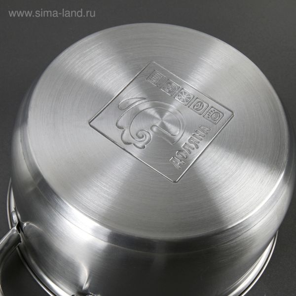 Кастрюля Доляна 4097385 Гретте 3,2л + крышка