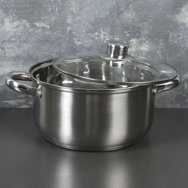 Кастрюля Доляна 4097386 Гретте 4,2л + крышка