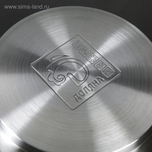 Кастрюля Доляна 4097386 Гретте 4,2л + крышка