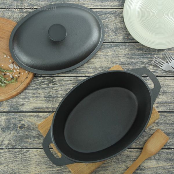 Кастрюля Доляна 755151 Классика утятница 3,5л + крышка