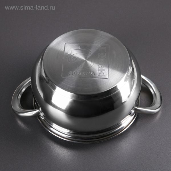 Кастрюля Доляна 813556 Гиперион 1,9л + крышка