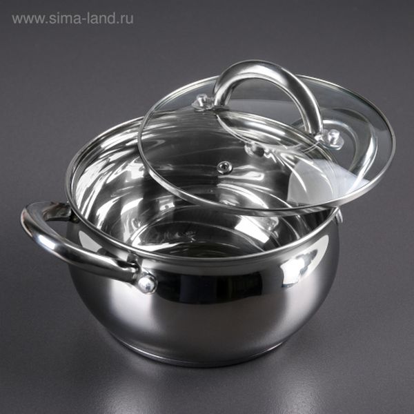 Кастрюля Доляна 813557 Гиперион 2,5л + крышка