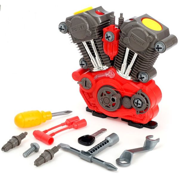 Конструктор детский СИМАЛЕНД 1130081 Двигатель внутреннего сгорания
