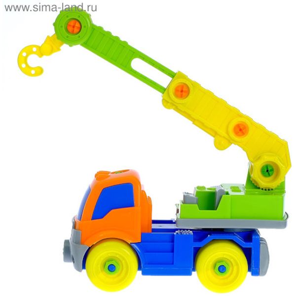Конструктор детский СИМАЛЕНД 138726 МАСТЕРЯТА Кран