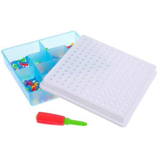 Конструктор детский СИМАЛЕНД 1688075 Болтовая мозайка