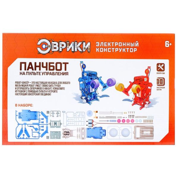 Конструктор детский Эврики 3092610 Электронный Панчбот