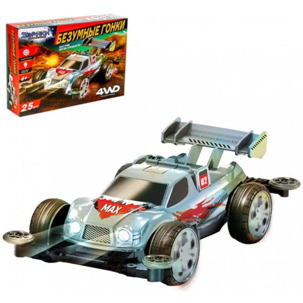 Конструктор детский Эврики 3102427 Электронный Безумные гонки 4WD