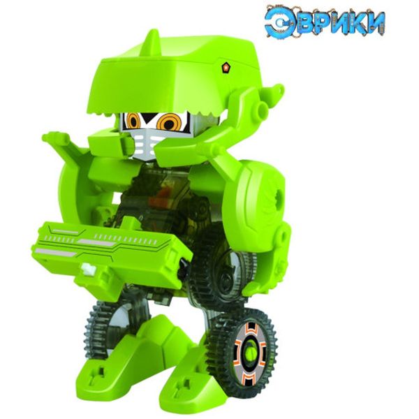 Конструктор детский Эврики 3396493 Электронный Динобот 4 в 1