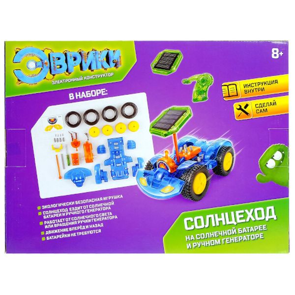 Конструктор детский Эврики 3550071 Электронный Солнцеход