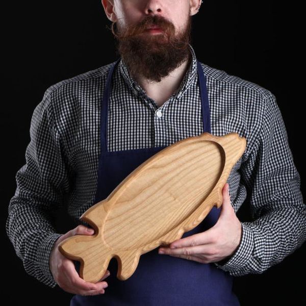 Блюдо Доброе дерево 2863960 Щука