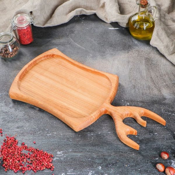 Блюдо Доброе дерево 4603029 Рога