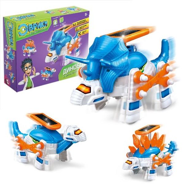 Конструктор детский Эврики 3550078 Динобот 3 в 1