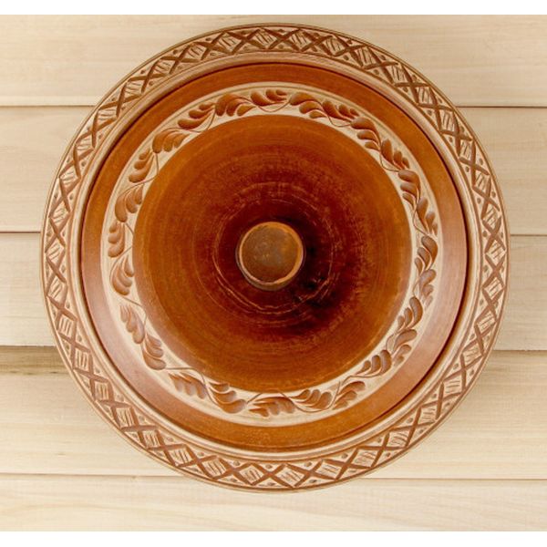 Горшок Красная глина 1325499 Горшок духовой 2.5 л, большой