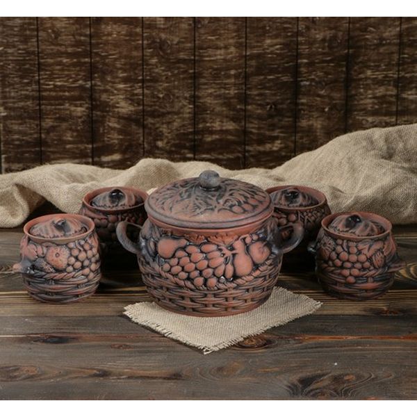 Набор Красная глина 4335221 Виноград