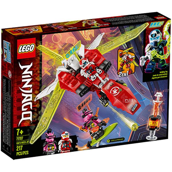 Конструктор Lego 71707 Ninjago: Реактивный самолёт Кая