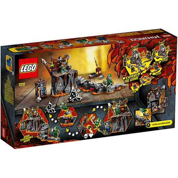 Конструктор Lego 71717 Ninjago: Путешествие в Подземелье черепа