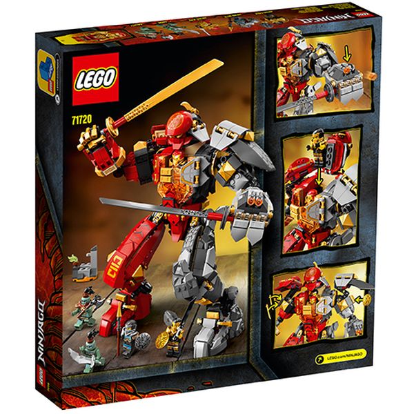 Конструктор Lego 71720 Ninjago: Каменный робот огня