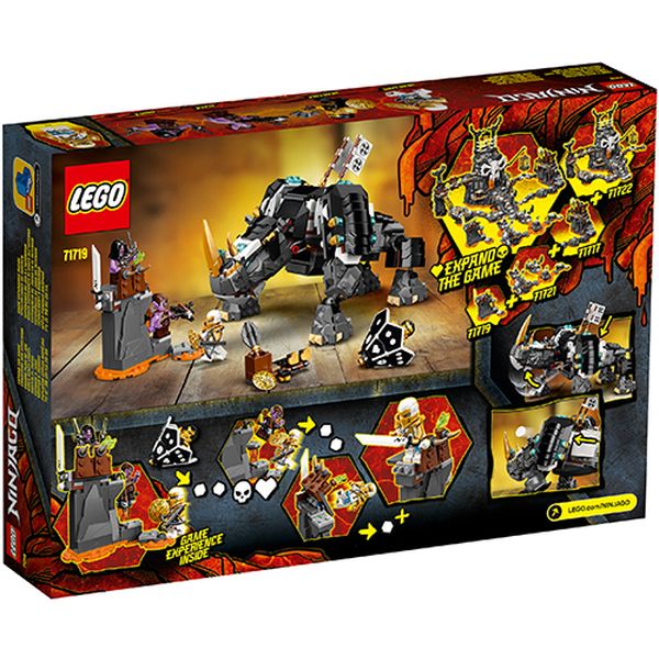 Конструктор Lego 71719 Ninjago: Бронированный носорог Зейна