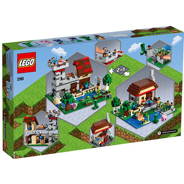 Конструктор Lego 21161 Minecraft: Набор для творчества 3.0