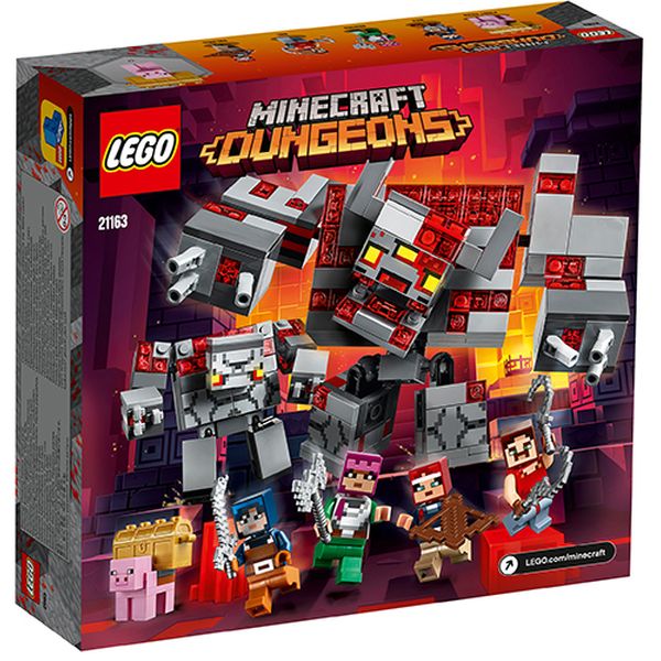 Конструктор Lego 21163 Minecraft: Битва за красную пыль