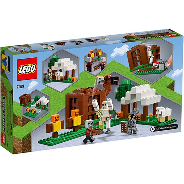 Конструктор Lego 21159 Minecraft: Аванпост разбойников