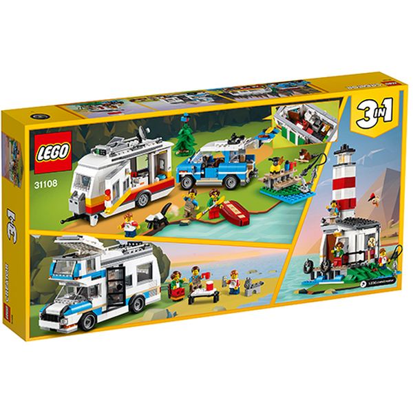 Конструктор Lego 31108 Creator: Отпуск в доме на колесах