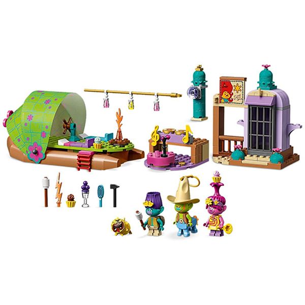 Конструктор Lego 41253 Trolls: Приключение на плоту в Кантри-тауне