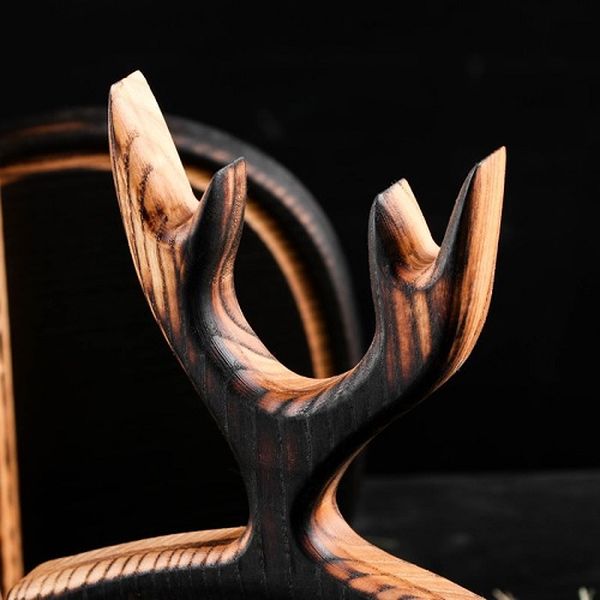 Доска разделочная Доброе дерево 3184657 Рога 30х20 см массив ясеня