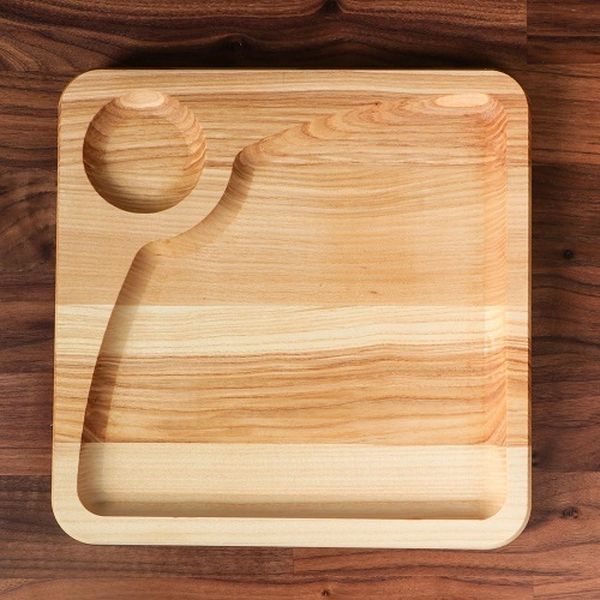 Доска разделочная Доброе дерево 3851975 Т-буон 25 х 25 см массив ясеня