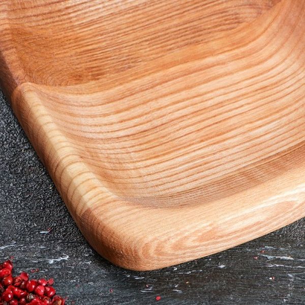 Доска разделочная Доброе дерево 4723349 Рога 30 х 20 см массив ясеня