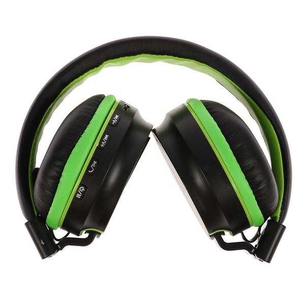 Беспроводные наушники Luazon 2534157 HQ-3 черно-зеленые