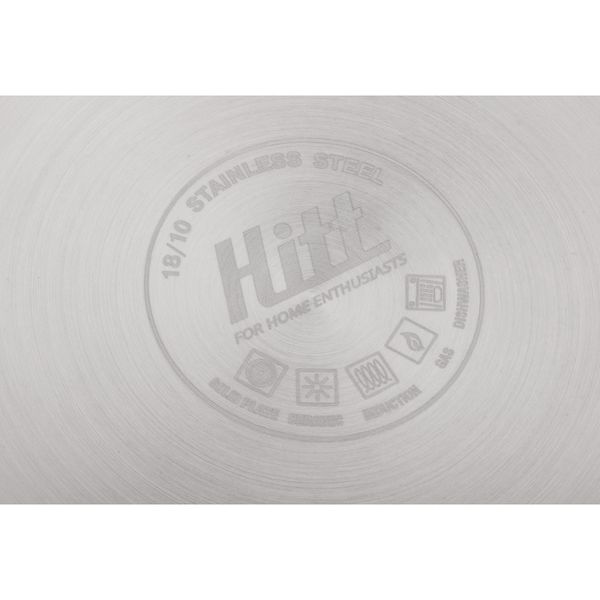 Кастрюля Hitt HCF-OC16 Colorfest 1.5л 16*8см, с крышкой