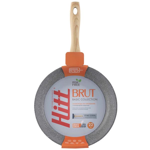 Сковорода Hitt HBF-22 Brut 22см