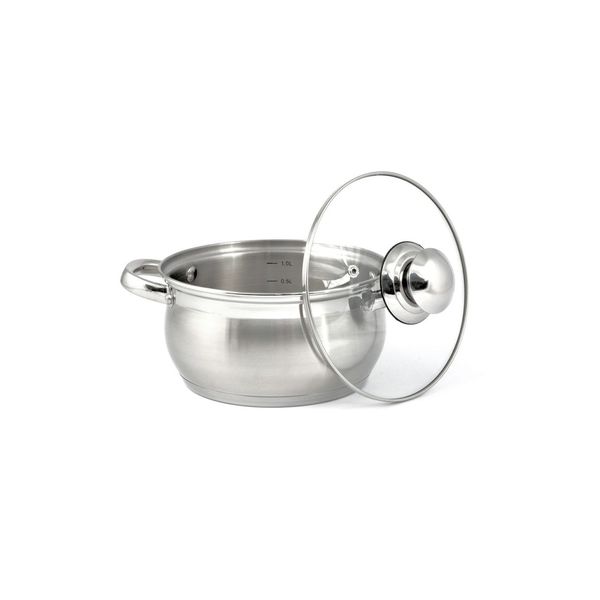 Кастрюля Tima П-1618 Практичная 1.8л с крышкой