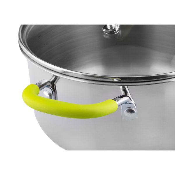 Кастрюля Hitt HCF-LC16 Colorfest 1.5л 16*8см, с крышкой