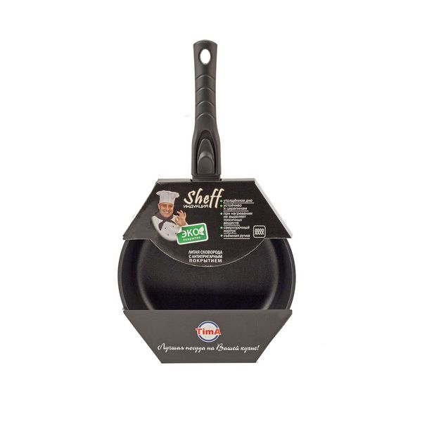Сковорода Tima 24101I Шеф индукция 24см, съемная ручка