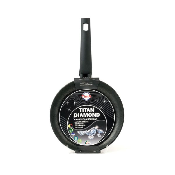 Сковорода блинная Tima TD-3125 TVS Titan Diamond 25см