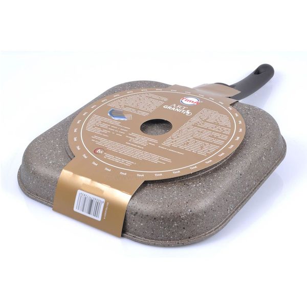 Сковорода гриль Tima АТ-7128 TVS Art Granit 28x28см