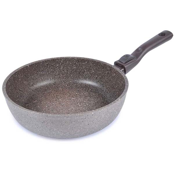 Сотейник Tima АТ-2026 TVS Art Granit 26см, съемная ручка