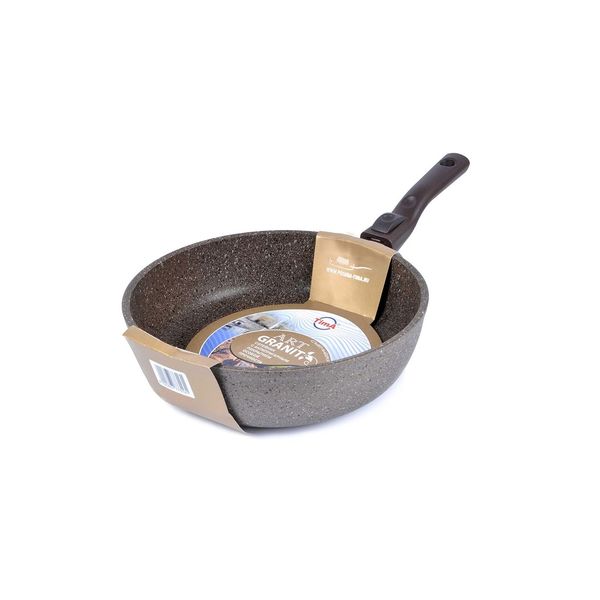 Сотейник Tima АТ-2026 TVS Art Granit 26см, съемная ручка