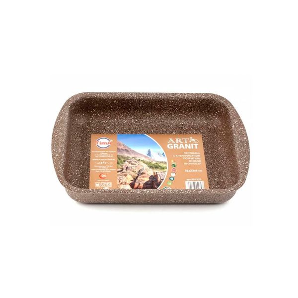 Форма для выпекания (металл) Tima AT-3123 TVS Art Granit 31*23*6см