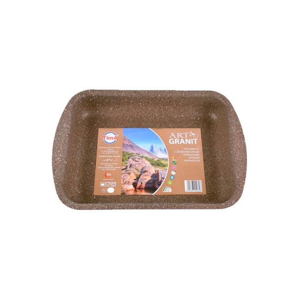 Форма для выпекания (металл) Tima AT-3527 TVS Art Granit 35*27*6.7см