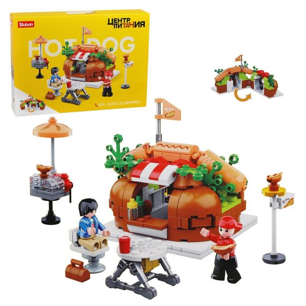 Конструктор детский Sluban M38-B0705C Закусочная (345 деталей)