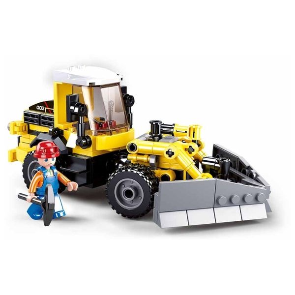 Конструктор детский Sluban M38-B0803 Город: Погрузчик (200 деталей)