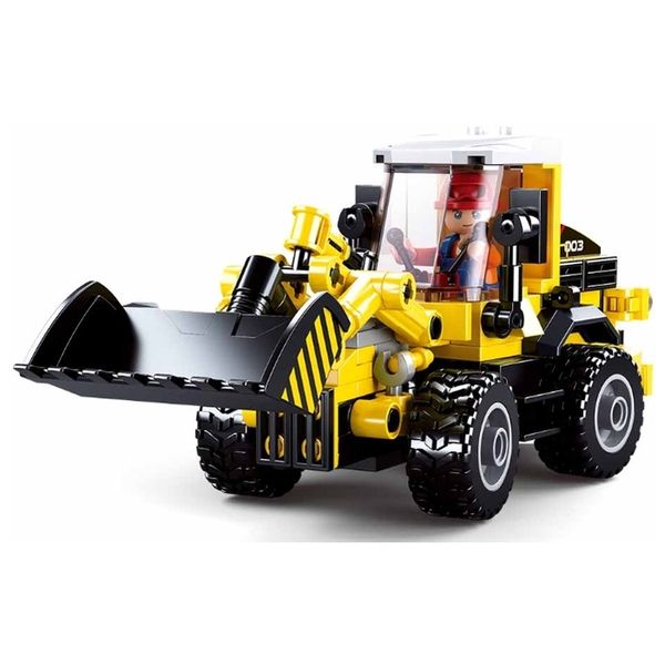 Конструктор детский Sluban M38-B0803 Город: Погрузчик (200 деталей)