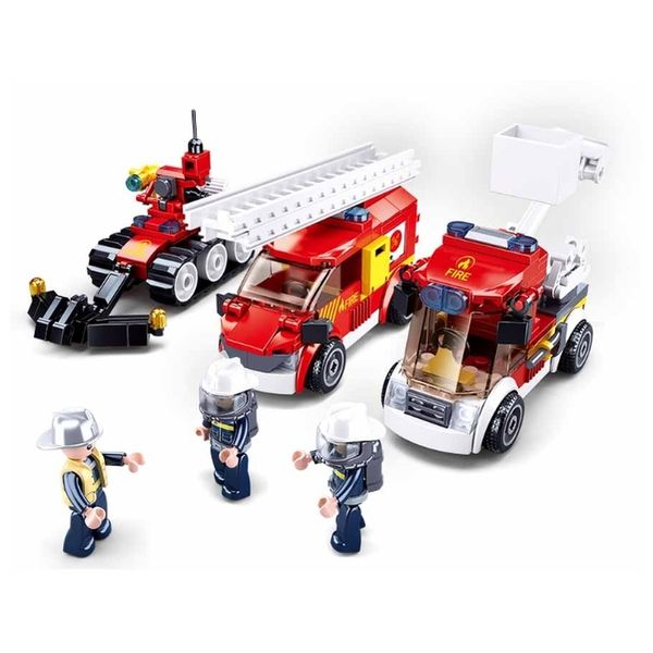 Конструктор детский Sluban M38-B0811 Пожарный (490 деталей)