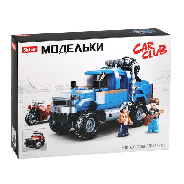 Конструктор детский Sluban M38-B0813 Модельки: Пикап (363 деталей)